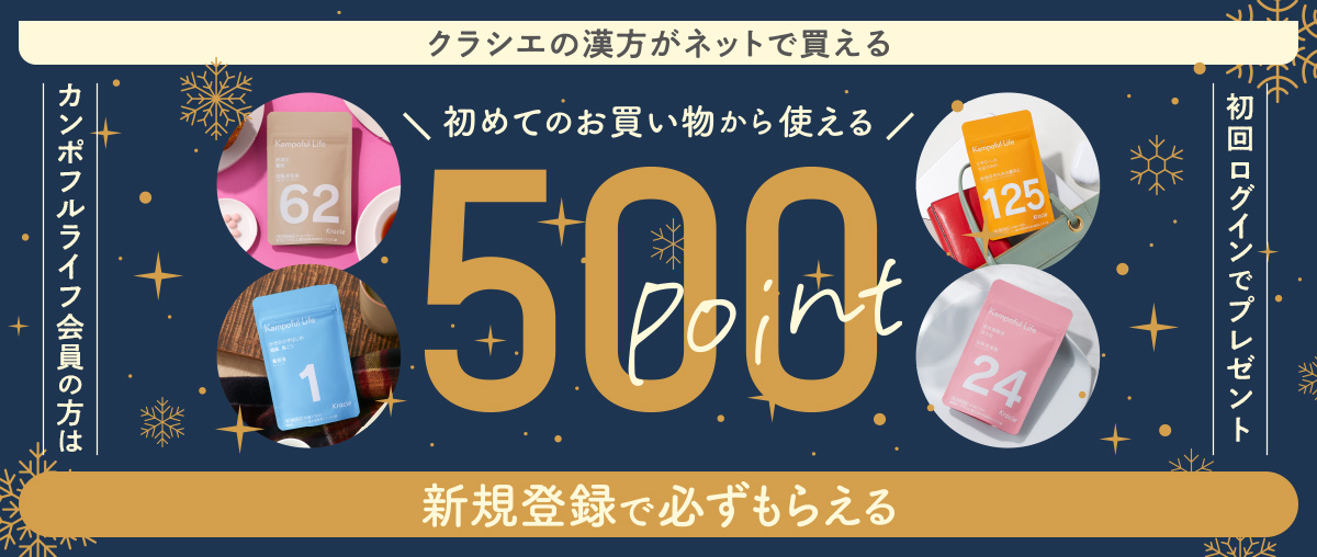 新規ご登録500ポイントプレゼント