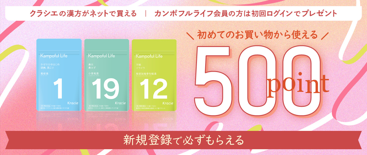 新規ご登録500ポイントプレゼント