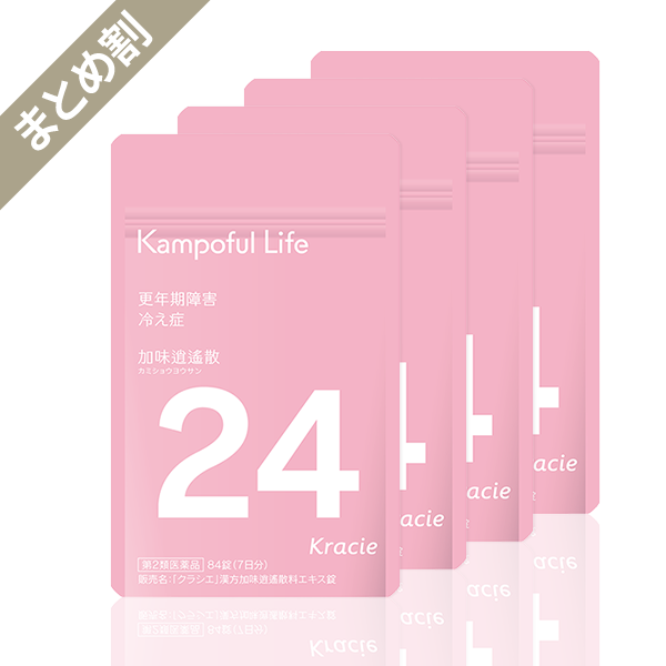 クラシエ 漢方 加味逍遙散料エキス錠 7日分×4袋 第2類医薬品