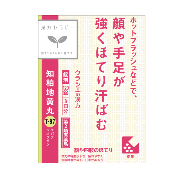 クラシエ 漢方セラピー 知柏地黄丸 8日分 第2類医薬品 正面画像